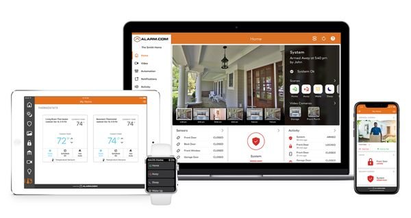 alarm.com residential technology app